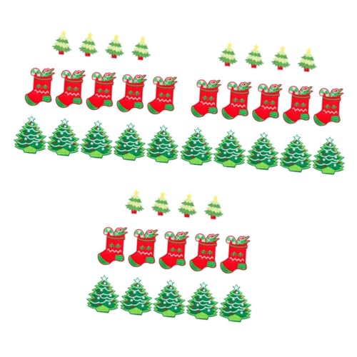 Angoily 42 Stk. Teiliges Weihnachts Aufnäher Bestickt DIY Patches für Kleidung mit Festlichen Weihnachtsbaum und Stiefelmotiven Langlebig und Farbenfroh für Kreative Kleidungsgestaltung Angoily 42 Stk. Teiliges Weihnachts Aufnäher Bestickt DIY Patches für Kleidung mit Festlichen Weihnachtsbaum und Stiefelmotiven Langlebig und Farbenfroh für Kreative Kleidungsgestaltung von Angoily