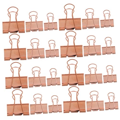 Angoily 42 Stück Clip-briefpapier Schreibwaren Winzige Heftklammern Mini-bindeklammern Kleine Heftklammern Büroklammern Metall Rose Angoily 42 Stück Clip-briefpapier Schreibwaren Winzige Heftklammern Mini-bindeklammern Kleine Heftklammern Büroklammern Metall Rose von Angoily