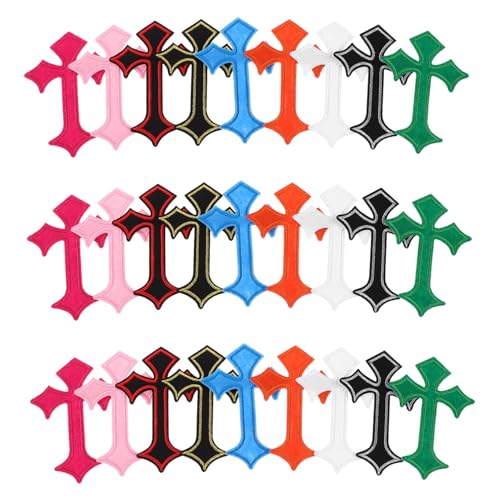 Angoily 45 Stück Bestickte Aufnäher DIY Weihnachts Kreuz Patches Kleidung Kreuz Applikationen Zum Aufnähen Blumen Applikationen Patch Stickerei Dekor Für Jeans Für DIY Angoily 45 Stück Bestickte Aufnäher DIY Weihnachts Kreuz Patches Kleidung Kreuz Applikationen Zum Aufnähen Blumen Applikationen Patch Stickerei Dekor Für Jeans Für DIY von Angoily
