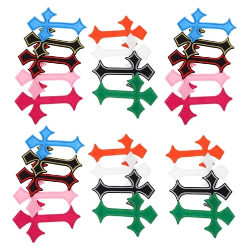 Angoily 45 Stück Bestickte Kreuz Patches Stoff Applikationen DIY Weihnachts Kreuz Patches Zum Aufnähen Für Jacken Kreuzstickerei Hüte Bestickter Schmelzkleber Angoily 45 Stück Bestickte Kreuz Patches Stoff Applikationen DIY Weihnachts Kreuz Patches Zum Aufnähen Für Jacken Kreuzstickerei Hüte Bestickter Schmelzkleber von Angoily