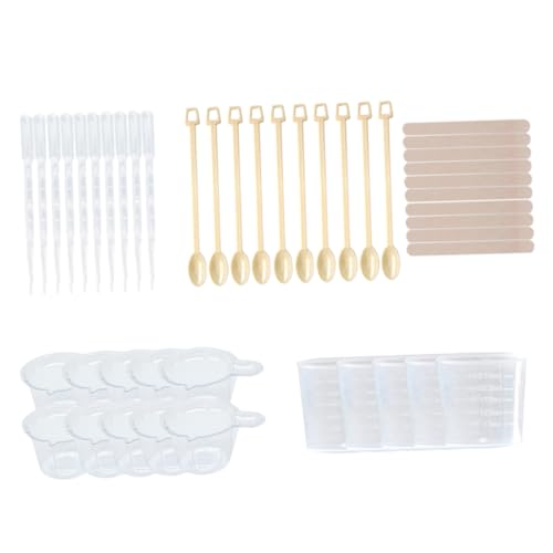 Angoily 45Stücke DIY Epoxidharz Werkzeug Set Teilig Transparentes Kunststoffwerkzeug für Schmuckherstellung für Anfänger Profis für Untersetzer Anhänger Mehr Angoily 45Stücke DIY Epoxidharz Werkzeug Set Teilig Transparentes Kunststoffwerkzeug für Schmuckherstellung für Anfänger Profis für Untersetzer Anhänger Mehr von Angoily
