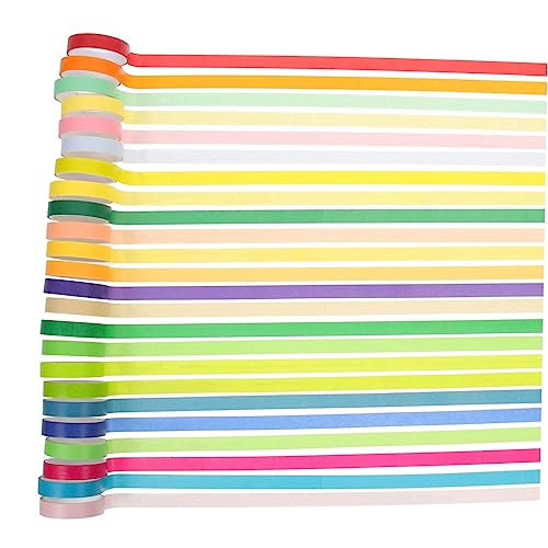 Angoily 48 Rollen Regenbogen Washi Tape Bunte Dekorative Klebebänder für Scrapbooking Tagebücher Diy Planer und Handwerksprojekte Selbstklebend Einfach Abziehbar für Kreative Angoily 48 Rollen Regenbogen Washi Tape Bunte Dekorative Klebebänder für Scrapbooking Tagebücher Diy Planer und Handwerksprojekte Selbstklebend Einfach Abziehbar für Kreative von Angoily