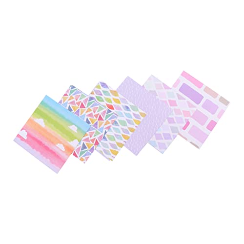 Angoily 4Er-Packung Origami Papier mit Wasserfarben Muster Quadratisches Faltpapier für Diy Bastelprojekte für Scrapbooking von Angoily