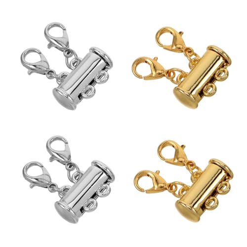Angoily 4Stücke Magnetische Halskettenverschlüsse Für Schichten Magnetverschluss Für Schmuckanhänger Magnetische Verbindungsschnallen Für Halsketten Und Hochwertige von Angoily