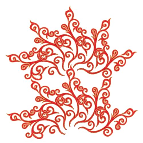 Angoily 5 Paare Gestickter Stoffaufnäher Blumenflecken aufbügeln Western-Applikationen gestickte Aufnäher mit Blumen Blumenapplikationen für Kleidung Polyester rot Angoily 5 Paare Gestickter Stoffaufnäher Blumenflecken aufbügeln Western-Applikationen gestickte Aufnäher mit Blumen Blumenapplikationen für Kleidung Polyester rot von Angoily