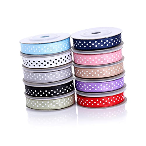 Angoily 5 Rollen Breites Rundes Gepunktetes Satinband Rosa Geschenkband für Geschenkverpackung Partydekoration DIY Schleifen und Bastelbedarf Strapazierfähiges Bastelband für Zuhause und Angoily 5 Rollen Breites Rundes Gepunktetes Satinband Rosa Geschenkband für Geschenkverpackung Partydekoration DIY Schleifen und Bastelbedarf Strapazierfähiges Bastelband für Zuhause und von Angoily