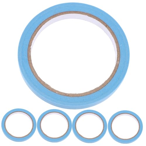 Angoily 5 Rollen Bunte Masking Tapes DIY Klebeband für Bastelarbeiten Verpackungen Kreative Projekte Gute Haftung Handreißbar Leicht und Vielseitig Einsetzbar Angoily 5 Rollen Bunte Masking Tapes DIY Klebeband für Bastelarbeiten Verpackungen Kreative Projekte Gute Haftung Handreißbar Leicht und Vielseitig Einsetzbar von Angoily
