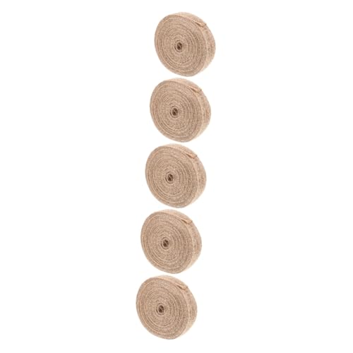 Angoily 5 Rollen DIY Handgefertigtes Hanfseil Sackleinen Hochzeitsjute Dekoband DIY Geschenkband Verpackungsband Blumenstraußband Bänder Zum Basteln Bänder Zum Basteln DIY Band Angoily 5 Rollen DIY Handgefertigtes Hanfseil Sackleinen Hochzeitsjute Dekoband DIY Geschenkband Verpackungsband Blumenstraußband Bänder Zum Basteln Bänder Zum Basteln DIY Band von Angoily