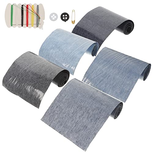 Angoily 5 Rollen Dekorative Näh Patches Bügel Patches für Kleidung Taschen und Diy Projekte Vielseitige Applikationen Farben Angoily 5 Rollen Dekorative Näh Patches Bügel Patches für Kleidung Taschen und Diy Projekte Vielseitige Applikationen Farben von Angoily