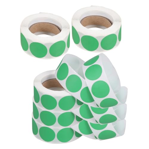 Angoily 5 Rollen Klebepunkte Aufkleber Selbstklebende Etiketten zum Beschriften Vielseitige Klassifizierungs Verpackungssticker für Haushalt Büro und Schule Angoily 5 Rollen Klebepunkte Aufkleber Selbstklebende Etiketten zum Beschriften Vielseitige Klassifizierungs Verpackungssticker für Haushalt Büro und Schule von Angoily