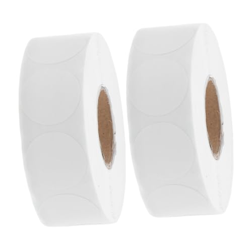 Angoily 5 Rollen Runde Blanko Klebepunkte Selbstklebende Etiketten Für Büro Einzelhandel Zuhause Vielseitige Aufkleber Zum Beschriften Ohne Rückstände Angoily 5 Rollen Runde Blanko Klebepunkte Selbstklebende Etiketten Für Büro Einzelhandel Zuhause Vielseitige Aufkleber Zum Beschriften Ohne Rückstände von Angoily
