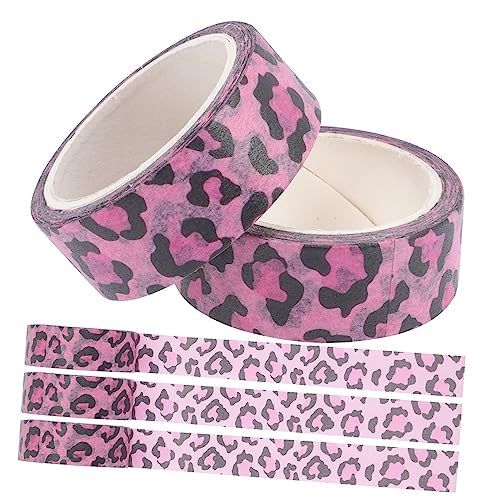 Angoily 5 Rollen Tiermuster Klebeband Dekoratives DIY Papier Klebeband für Tagebuch Scrapbooking und Handwerk und Leopard Angoily 5 Rollen Tiermuster Klebeband Dekoratives DIY Papier Klebeband für Tagebuch Scrapbooking und Handwerk und Leopard von Angoily