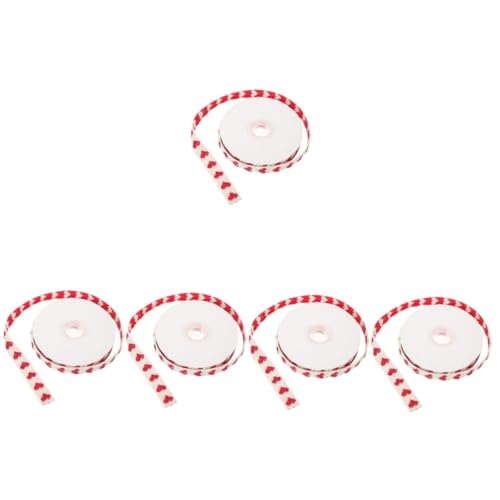 Angoily 5 Rollen gestaltetes Geschenkband Bänder zum Basteln Paketband Band zum Verpacken Schleifen zum Verpacken Wickelband Band für Geschenkverpackung Polyester Baumwolle Angoily 5 Rollen gestaltetes Geschenkband Bänder zum Basteln Paketband Band zum Verpacken Schleifen zum Verpacken Wickelband Band für Geschenkverpackung Polyester Baumwolle von Angoily
