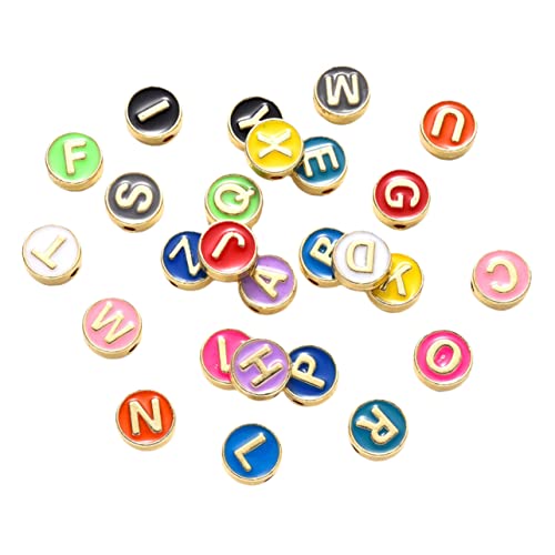 Angoily 5 Sätze Alphabet Zubehör Basteln Buchstaben Alphabet Abstandsperlen Zum Herstellen Von Zahlen Alphabet Perlen Verschiedene Perlen Großpackung Charms Bunte 26 Stück * 5 Angoily 5 Sätze Alphabet Zubehör Basteln Buchstaben Alphabet Abstandsperlen Zum Herstellen Von Zahlen Alphabet Perlen Verschiedene Perlen Großpackung Charms Bunte 26 Stück * 5 von Angoily