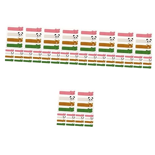 Angoily 5 Sätze Aufkleber Hervorhebungsstreifen Für Bücher Planer Monatliche Registerkarten Seitenetikett Aus Papier Klebrig Seitenreiter Klebestreifen Pastell Das Haustier 6 Packungen * 5 von Angoily