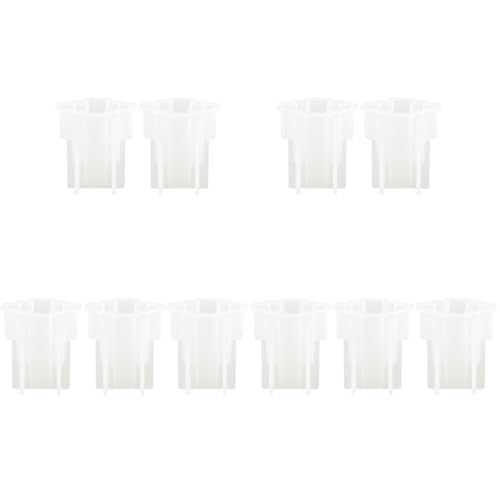 Angoily 5 Sätze Bergförmige Silikon Kerzenformen Diy Gießformen Für Handgemachte Kerzen Wiederverwendbare Gießformen Für Duftkerzen Und Seifenherstellung 2 Stücke * 5 von Angoily
