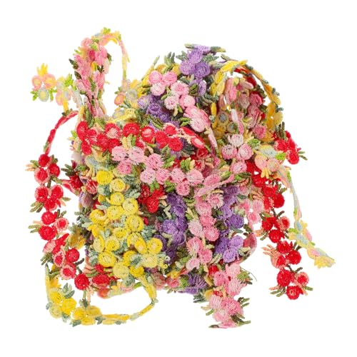 Angoily 5 Sätze Blumenkopfschmuckzubehör Dekoration Creme Party weißes Spitzenband bunt Schnürsenkel bestickte Spitze dekorativer Spitzenbesatz für den Kopfschmuck Häkelband Polyestergarn Angoily 5 Sätze Blumenkopfschmuckzubehör Dekoration Creme Party weißes Spitzenband bunt Schnürsenkel bestickte Spitze dekorativer Spitzenbesatz für den Kopfschmuck Häkelband Polyestergarn von Angoily