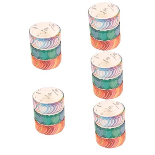 Angoily 5 Sätze Confession Poetry Tape Scrapbook Journal Notizbuch Für Selbstklebendes Washi Tape Farbiges Malerband Vintage Washi Tape Farbige Washi Tapes Bastelband 3 Rollen * 5 Angoily 5 Sätze Confession Poetry Tape Scrapbook Journal Notizbuch Für Selbstklebendes Washi Tape Farbiges Malerband Vintage Washi Tape Farbige Washi Tapes Bastelband 3 Rollen * 5 von Angoily