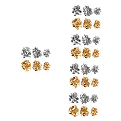 Angoily 5 Sätze Diy Schmuckherstellung Crimp Enden Clips Für Quasten Leder Und Bandverarbeitung Für Armbänder 300 Stück * 5 von Angoily