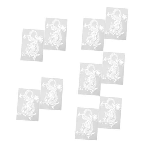 Angoily 5 Sätze Drachen Malschablonen Für Wiederverwendbare Malvorlagen Kreativität Für Diy Projekte Und Künstlerisches Gestalten Für Kunsthandwerk 2 Stücke * 5 Angoily 5 Sätze Drachen Malschablonen Für Wiederverwendbare Malvorlagen Kreativität Für Diy Projekte Und Künstlerisches Gestalten Für Kunsthandwerk 2 Stücke * 5 von Angoily