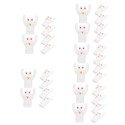 Angoily 5 Sätze Fotoordner Notiz Bilder Tischnummernhalter Für Die Hochzeit Memo -clips Desktop-fotohalter Bildhalter Für Tafelaufsätze Namenskartenhalter Für Tische Vinyl Weiß 6 Stück * 5 von Angoily