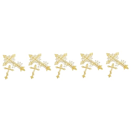 Angoily 5 Sätze Kreuz-patch Kleidungsflicken Kreuzen Strasskreuz Patch Flecken Flicken Aufnähen Jacke Stickereiapplikationen Gestickte Aufnäher Für Kleidungsstücke Stoff 2 Stücke * 5 Angoily 5 Sätze Kreuz-patch Kleidungsflicken Kreuzen Strasskreuz Patch Flecken Flicken Aufnähen Jacke Stickereiapplikationen Gestickte Aufnäher Für Kleidungsstücke Stoff 2 Stücke * 5 von Angoily