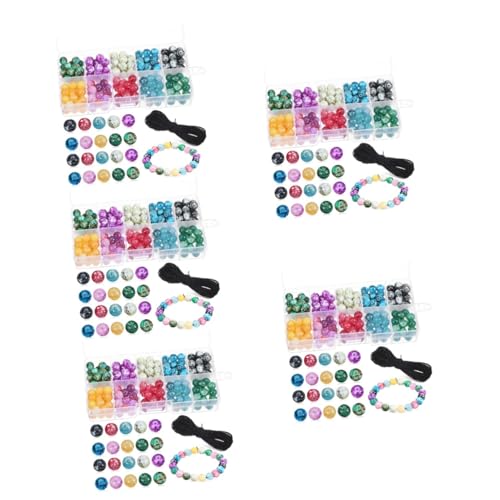 Angoily 5 Sätze Kristallperlen Mit Elastischem Band Bastelbedarf Für Schmuckherstellung Runde Perlen Für Armbänder Und Vielseitig Einsetzbar Und Anpassbar 200 Stück * 5 Angoily 5 Sätze Kristallperlen Mit Elastischem Band Bastelbedarf Für Schmuckherstellung Runde Perlen Für Armbänder Und Vielseitig Einsetzbar Und Anpassbar 200 Stück * 5 von Angoily