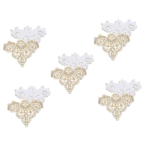 Angoily 5 Sätze Perle Schuhblume Flicken Für Kleidung Patch Nähen Applikationen Perlen-nähflicken Kleidungsflicken Fleckendekor Für Schuhe Perlenapplikation Stoff Golden 2 Stück * 5 Angoily 5 Sätze Perle Schuhblume Flicken Für Kleidung Patch Nähen Applikationen Perlen-nähflicken Kleidungsflicken Fleckendekor Für Schuhe Perlenapplikation Stoff Golden 2 Stück * 5 von Angoily