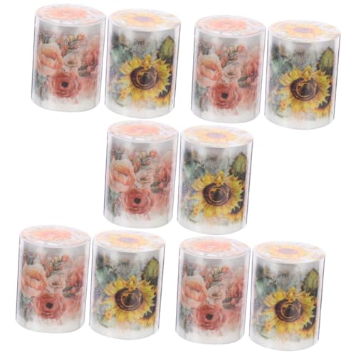 Angoily 5 Sätze Pet Pflanzenmuster Scrapbook Klebeband Dekoratives Diy Tape Für Tagebuch Und Bastelprojekte Pro Selbstklebend Für Scrapbooking Und 2 Rollen * 5 Angoily 5 Sätze Pet Pflanzenmuster Scrapbook Klebeband Dekoratives Diy Tape Für Tagebuch Und Bastelprojekte Pro Selbstklebend Für Scrapbooking Und 2 Rollen * 5 von Angoily
