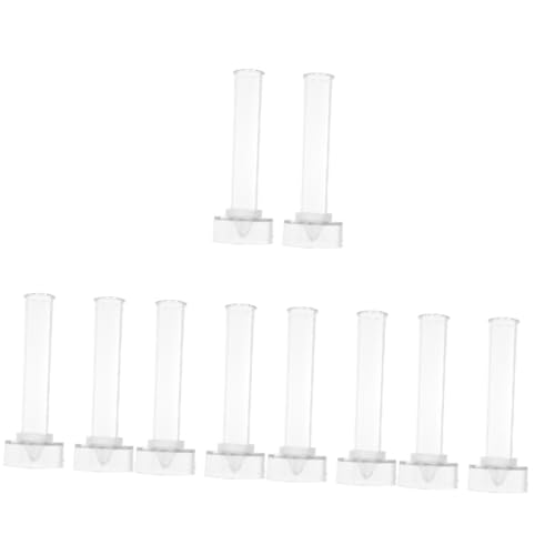 Angoily 5 Sätze Praktische Acrylform Für Kerzenherstellung Diy Kerzenform Für Taper Für Bastelprojekte 2 Stück * 5 von Angoily