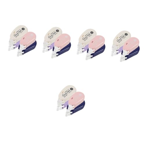 Angoily 5 Sätze Punktklebeband Kleber Klebebandrolle Doppelseitiges Klebeband Doppelseitige Klebebandwalze Nachfüllung Doppelseitiges Scrapbooking-klebeband Das Haustier 4 Stück * 5 von Angoily