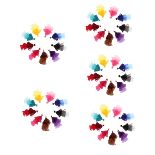 Angoily 5 Sätze Quastenschmuck Dreilagige Quaste Quastenanhänger Hängende Quaste Einzigartiger Autoanhänger Stilvolle Taschenverzierung Baumwolle 50 Stück * 5 Angoily 5 Sätze Quastenschmuck Dreilagige Quaste Quastenanhänger Hängende Quaste Einzigartiger Autoanhänger Stilvolle Taschenverzierung Baumwolle 50 Stück * 5 von Angoily