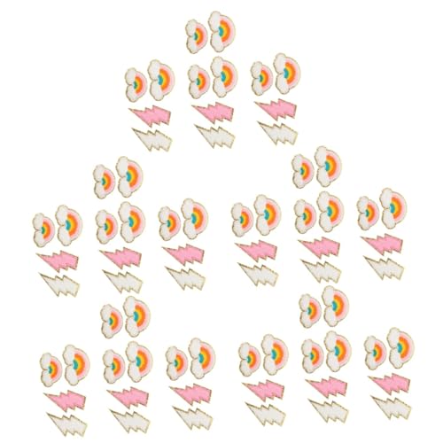 Angoily 5 Sätze Teiliges Aufnäher Im Cartoon Regenbogen Design Bügelbare Selbstklebende Flicken Für Kleidung Taschen Und Bastelprojekte Für Kreative Diy Anwendungen 14 Stück * 5 Angoily 5 Sätze Teiliges Aufnäher Im Cartoon Regenbogen Design Bügelbare Selbstklebende Flicken Für Kleidung Taschen Und Bastelprojekte Für Kreative Diy Anwendungen 14 Stück * 5 von Angoily