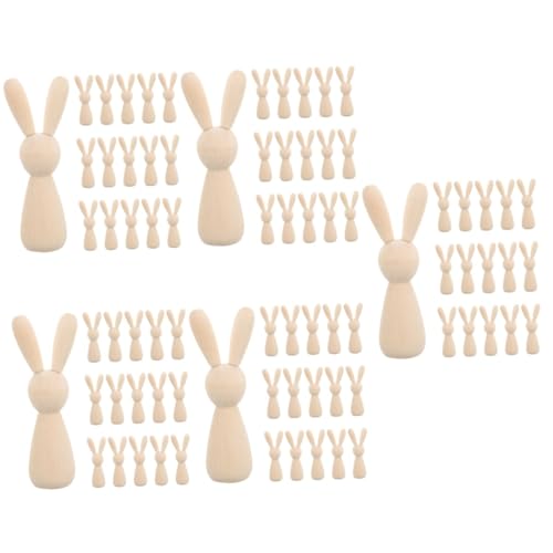 Angoily 5 Sätze Teiliges Holzkaninchen Dekorationsfiguren Unvollendete Diy Holzfiguren Für Bastelprojekte Und Tischdekoration Glattem Holz Für Sicheres Basteln 16 Stück * 5 Angoily 5 Sätze Teiliges Holzkaninchen Dekorationsfiguren Unvollendete Diy Holzfiguren Für Bastelprojekte Und Tischdekoration Glattem Holz Für Sicheres Basteln 16 Stück * 5 von Angoily