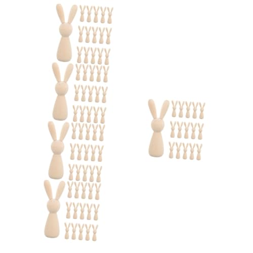Angoily 5 Sätze Teiliges Holzkaninchen Unvollendete Holzfiguren Für Diy Holzkaninchen Für Bastelprojekte Und Wohnraumgestaltung 16 Stück * 5 Angoily 5 Sätze Teiliges Holzkaninchen Unvollendete Holzfiguren Für Diy Holzkaninchen Für Bastelprojekte Und Wohnraumgestaltung 16 Stück * 5 von Angoily