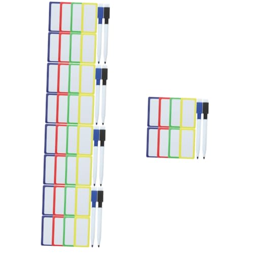 Angoily 5 Sets Magnetische Whiteboard Aufkleber Magnetische Trocken Abwischbare Tafel Trocken Abwischbare Magnetische Etiketten Magnetische Trocken Abwischbare Zufällige Farbe von Angoily