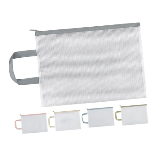Angoily 5 Stück Aktenhalter dokumententasche zip beutel Dokumentbeutel Dokument-Organizer-Tasche Aktentasche mit Reißverschluss Reißverschlusstasche Zipper -Dokumente Beutel Netzbeutel PVC Angoily 5 Stück Aktenhalter dokumententasche zip beutel Dokumentbeutel Dokument-Organizer-Tasche Aktentasche mit Reißverschluss Reißverschlusstasche Zipper -Dokumente Beutel Netzbeutel PVC von Angoily