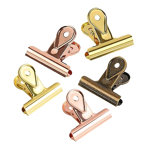 Angoily 5 Stück Aktenordner-clips Papierverschluss Büroklammern Klein Papierhalter Für Schreibtisch Befestigungsclips Für Dokumente Kleine Bindeklammer Schwanzclips Größe Rostfreier Stahl Angoily 5 Stück Aktenordner-clips Papierverschluss Büroklammern Klein Papierhalter Für Schreibtisch Befestigungsclips Für Dokumente Kleine Bindeklammer Schwanzclips Größe Rostfreier Stahl von Angoily