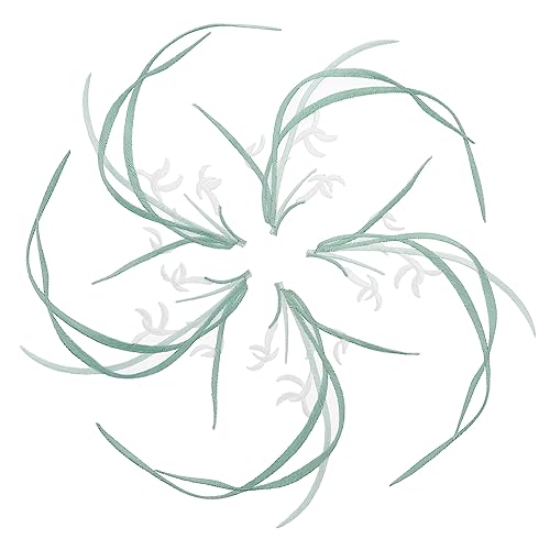 Angoily 5 Stück Applikation zum Nähen von Blumen Aufnäher in Orchideenform Orchideen-Nähflicken DIY-Stickerei Aufnäher für Blumenkleidung Kleideraufnäher Stickgarn Weiß Angoily 5 Stück Applikation zum Nähen von Blumen Aufnäher in Orchideenform Orchideen-Nähflicken DIY-Stickerei Aufnäher für Blumenkleidung Kleideraufnäher Stickgarn Weiß von Angoily