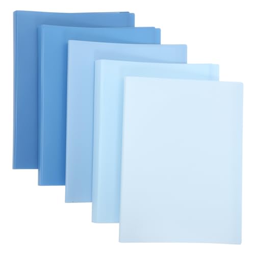 Angoily 5 Stück Gradientenfarbenbuch Container mehrere A4-Anzeigeordner Inhaber Veranstalter Datei erweiterbarer Ordner Quittungsorganisator Aktenordner-Schreibtisch-Organizer pp Blau Angoily 5 Stück Gradientenfarbenbuch Container mehrere A4-Anzeigeordner Inhaber Veranstalter Datei erweiterbarer Ordner Quittungsorganisator Aktenordner-Schreibtisch-Organizer pp Blau von Angoily