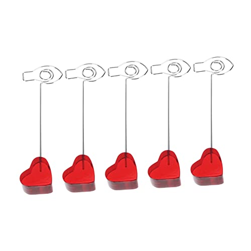 Angoily 5 Stück Herzform Notizhalter Fisch Design Eleganter Foto und Memo Clip für Büro Hochzeit Party Robuste Tischdekoration Vielseitiger Kartenhalter für Schreibtisch und Zuhause Angoily 5 Stück Herzform Notizhalter Fisch Design Eleganter Foto und Memo Clip für Büro Hochzeit Party Robuste Tischdekoration Vielseitiger Kartenhalter für Schreibtisch und Zuhause von Angoily