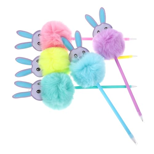 Angoily 5 Stück Kaninchen Kugelschreiber Pom-pom-stift Süße Kaninchenstifte Zurück Zur Schule Vorhanden Plüsch-kugelschreiber Pelzhasenstift Hasenstifte Lustige Süße Stifte Pu Angoily 5 Stück Kaninchen Kugelschreiber Pom-pom-stift Süße Kaninchenstifte Zurück Zur Schule Vorhanden Plüsch-kugelschreiber Pelzhasenstift Hasenstifte Lustige Süße Stifte Pu von Angoily