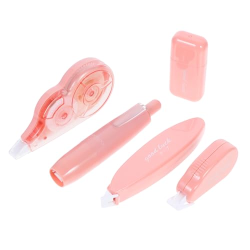 Angoily 5 Stück Korrekturgürtelanzug Roller White Out Tape Taschenklebeband Bandrolle Weißes Rollband Ästhetisches Briefpapier Korrekturband Klebebandstifte Zum Handwerk Rosa Plastik von Angoily