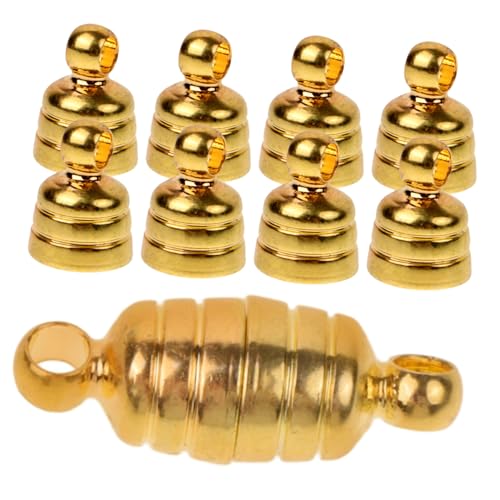 Angoily 5 Stück Magnetschnalle Schließungen Für Halskette Schließe Schmuck Verschlüsse Magnetverschluss Selber Machen Armband Magnetische Schnallen Kupfer Golden Angoily 5 Stück Magnetschnalle Schließungen Für Halskette Schließe Schmuck Verschlüsse Magnetverschluss Selber Machen Armband Magnetische Schnallen Kupfer Golden von Angoily
