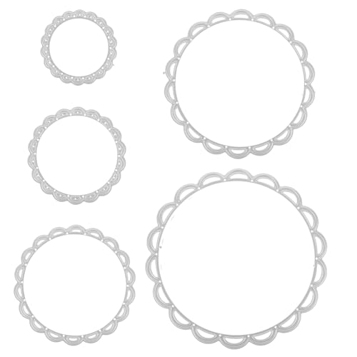 Angoily 5 Stück Metallgeprägter Schneidmesserform Polymer Schneiden den Schnitt machen Die Hochzeit Stanzform für Handwerk Scrapbooking-Stanzformen Zubehör basteln Kohlenstoffstahl Angoily 5 Stück Metallgeprägter Schneidmesserform Polymer Schneiden den Schnitt machen Die Hochzeit Stanzform für Handwerk Scrapbooking-Stanzformen Zubehör basteln Kohlenstoffstahl von Angoily