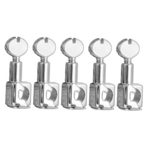 Angoily 5 Stück Nähmaschinen-nadelclip Industriell Nähen Groß Stickerei Inländisch Clips Nadeln Haushalt Quilten Hochleistungs-nadelklemme Nähmaschinenteile Metall Silver von Angoily
