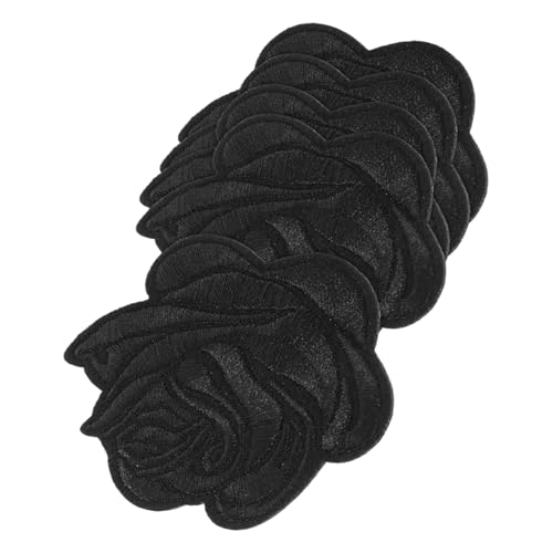 Angoily 5 Stück Rosenbeet Flecken Kleiden Nähen Jeans-patches Dekoration Blume Rosenfleck Bestickt Form Gestickte Aufnäher Kleidungsstück Patches Kleidung Applikationen Schwarz Baumwolle Angoily 5 Stück Rosenbeet Flecken Kleiden Nähen Jeans-patches Dekoration Blume Rosenfleck Bestickt Form Gestickte Aufnäher Kleidungsstück Patches Kleidung Applikationen Schwarz Baumwolle von Angoily