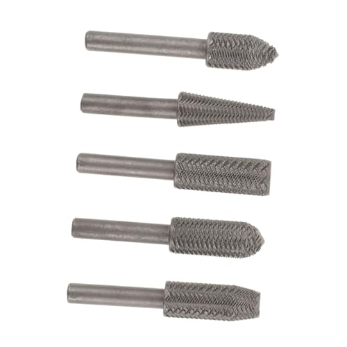 Angoily 5 Stück Rotationsfeilen Set Stahl Teilig für Holzverarbeitung Gravur und Entgraten Hochgeschwindigkeitswerkzeug für DIY Projekte und Modellbau Angoily 5 Stück Rotationsfeilen Set Stahl Teilig für Holzverarbeitung Gravur und Entgraten Hochgeschwindigkeitswerkzeug für DIY Projekte und Modellbau von Angoily