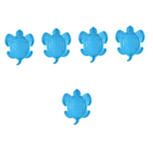Angoily 5 Stück Silikonform Schildkröte DIY Gießform Langlebig Flexibel Praktische Wanddeko Silikon Mould für Handgefertigte Anhänger und Wohnaccessoires Geeignet Angoily 5 Stück Silikonform Schildkröte DIY Gießform Langlebig Flexibel Praktische Wanddeko Silikon Mould für Handgefertigte Anhänger und Wohnaccessoires Geeignet von Angoily