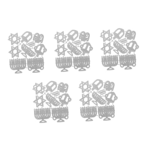 Angoily 5 Stück Stanzform aus Metall Herstellung Stanzformen Cutter Dekorationen Elemente Schablonen schneiden DIY Schneiden sterben Album gestanzt Stahl mit hohem Kohlenstoffgehalt Silber Angoily 5 Stück Stanzform aus Metall Herstellung Stanzformen Cutter Dekorationen Elemente Schablonen schneiden DIY Schneiden sterben Album gestanzt Stahl mit hohem Kohlenstoffgehalt Silber von Angoily